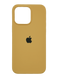 Силіконовий чохол Full Cover для iPhone 15 Pro Max gold