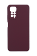 Силіконовий чохол Fibra для Xiaomi Redmi Note 11/Note 11S marsala Full Camera