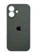 Силіконовий чохол Full Cover для iPhone 17 pebble (dark gray) Full Camera