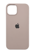 Силіконовий чохол Full Cover для iPhone 14 pink sand