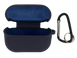 Чохол for AirPods Pro 2 силіконовий midnight blue з мікрофіброю
