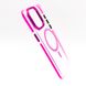 Чохол TPU Fluorescent Strip with MagSafe для iPhone 15 Pro shine pink