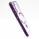 Чохол WAVE Metal Color with MagSafe для Samsung S21 FE deep purple Full Camera