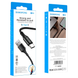 USB кабель Borofone BX54 Ultra bright USB to Type-C 3A 1m black