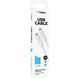 USB кабель Gelius One GP-UCN012 Type-C to Type-C 3A (60W) (1m) white