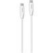 USB кабель Gelius One GP-UCN012 Type-C to Type-C 3A (60W) (1m) white
