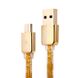 USB кабель Remax RC-016 micro Gold 1м