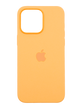 Силіконовий чохол with MagSafe для iPhone 15 Pro Max orange sorbet 1:1 Smart animation