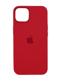 Силіконовий чохол with MagSafe для iPhone 12/12 Pro red