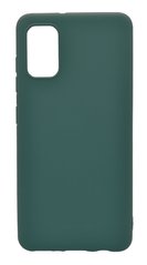 Силиконовый чехол Molan Cano Smooth для Samsung A41 green