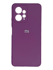 Силіконовий чохол Full Cover для Xiaomi Redmi Note 12 4G purple Full Camera