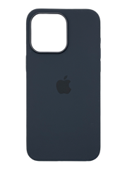 Силиконовый чехол with MagSafe для iPhone 15 Pro Max black