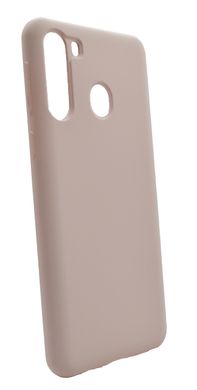 Силіконовий чохол Grand Full Cover для Samsung A21 pink sand