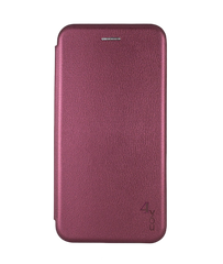 Чехол книжка Original кожа для Samsung A35 5G marsala (4you)