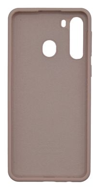 Силиконовый чехол Grand Full Cover для Samsung A21 pink sand