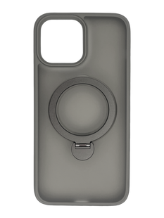 Чохол Ostand Matte with MagSafe для iPhone 15 Pro Max dark gray