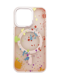 Чохол TPU+PC Flush with MagSafe для iPhone 13 Pro baby pink
