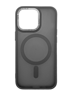 Чохол TPU+PC Space Magnetic Color with Magsafe для iPhone 14 Pro Max black