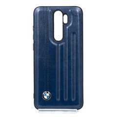 Чехол BMW Logo кожа рельеф для Xiaomi Redmi Note 8 Pro color