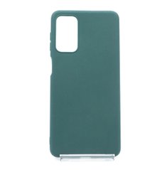 Силіконовий чохол Soft feel для Samsung M52 forest green