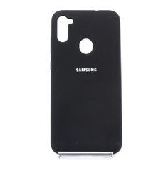 Силіконовий чохол Full Cover для Samsung A11/M11 black