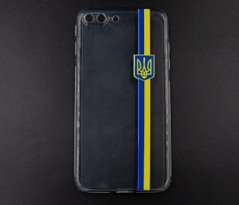 TPU чохол MyPrint для iPhone 7 Plus / 8 Plus Українська Символіка, 1.0mm, Getman, clear