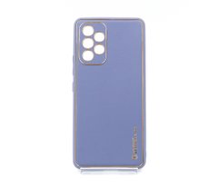 Чохол шкіра Xshield для Samsung A53 5G lavender gray