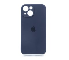 Силіконовий чохол Full Cover для iPhone 13 mini midnight blue Full Camera