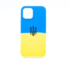 Силіконовий чохол Full Cover для iPhone 12 Pro Max Ukraine