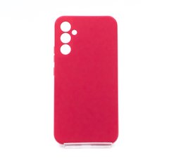 Силіконовий чохол Full Cover для Samsung A34 5G rose red Full Camera без logo