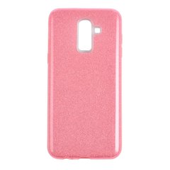 Силиконовый чехол Shine для Samsung J8 (2018) pink