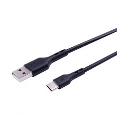 USB кабель Hoco DU26 Long Plug Type-C 3A 1m black