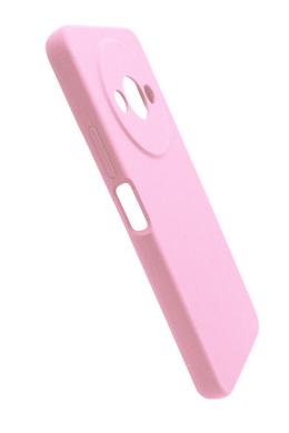 Силіконовий чохол Full Cover Lakshmi для Xiaomi Redmi A3 pink (AAA) Full Camera без logo