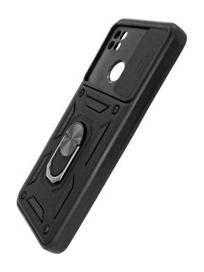 Чохол Camshield Serge Ring for Magnet для Xiaomi Redmi 10A black протиударний шторка/захист камери