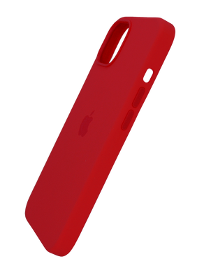 Силіконовий чохол with MagSafe для iPhone 12/12 Pro red