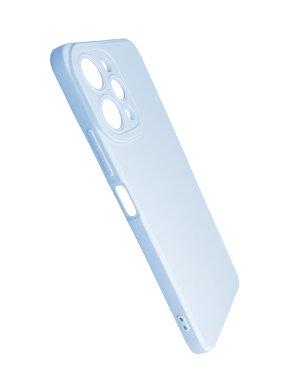 Силіконовий чохол SMTT для Xiaomi Redmi Poco M6 Pro lilac blue Full Camera