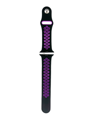Ремінець Apple Watch Sport Nike+ 38/40mm black/ purple