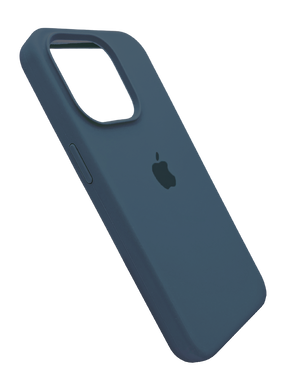 Силіконовий чохол Full Cover для iPhone 15 Pro saphire