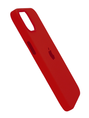 Силіконовий чохол with MagSafe для iPhone 12/12 Pro red