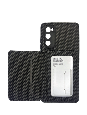 TPU чохол Card Holder для Samsung S20 FE black Full Camera