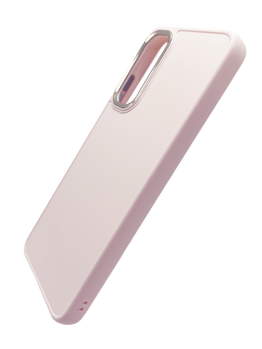 TPU чехол Bonbon Metal Style для Samsung A05s light pink