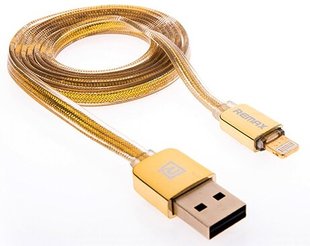 USB кабель Remax RC-016i iPhone1м Gold