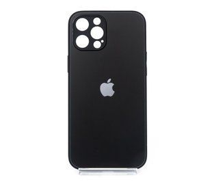 TPU+Glass чохол Matte Candy для Apple iPhone 12 Pro Max Full Сamera black