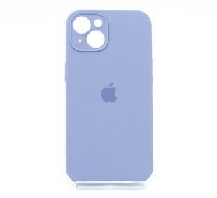 Силиконовый чехол Full Cover для iPhone 13 lavender gray (charcoal gray) Full Camera