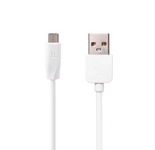 USB кабель HOCO X1 Rapid micro 2.4A 2m Vooc white