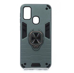 Чохол SP Transformer Ring for Magnet для Samsung M30S green протиударний