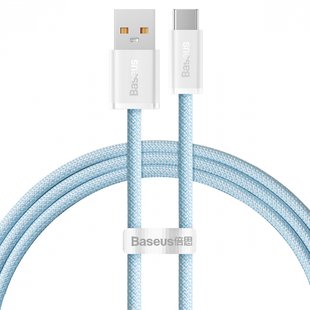 USB кабель Baseus Dynamic Series Fast Charging Type-C 100W (1m) blue