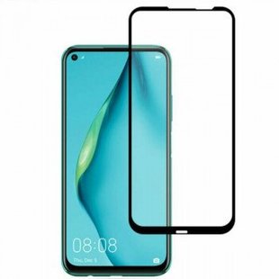 Защитное 2.5D стекло Люкс Full Glue для Huawei Y9 2019 f/s Black