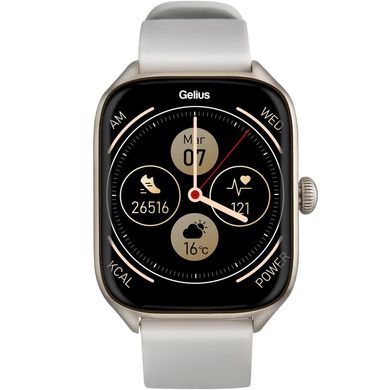Смарт годинник Gelius GP-SW012 (Amazwatch GTS) silver