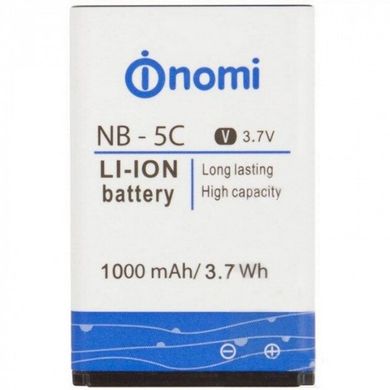 Аккумулятор для Nomi NB-5C / i177/i180/i181